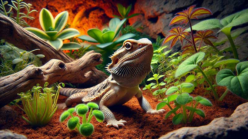 Bioactive Bearded Dragon Enclosure - Creating a Natural and Engaging Habitat