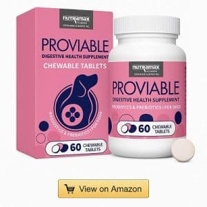 nutramax proviable chewable probiotics for dogs 